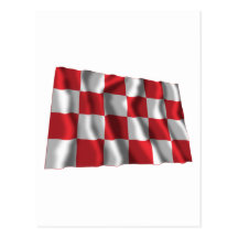 Noord-Brabant Waving Flag Post Cards