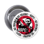 Nope Anti Obama Gear '08 Pins