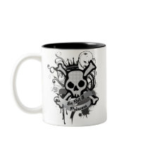NoPrincess $17.95 Two Toned Coffee Mug