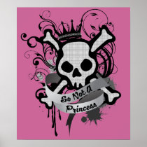 NoPrincess $24.95 Graphic Art Wall Poster