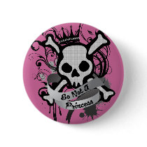 NoPrincess $6.95 Collectable Art Button