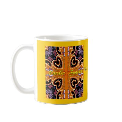 Nordic Hearts Heritage Mug by snowfairytwinkle