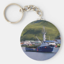 Nordic Mariner, Crab Boat in Dutch Harbour, AK Keychain
