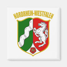 Nordrhein-Westfalen COA Magnet