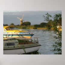 Norfolk Broads - Poster