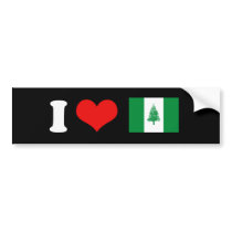 Norfolk Island Flag Bumper Sticker