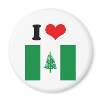 Norfolk Island Flag Magnet