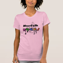 Norfolk Rocks T-shirts