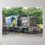 Norfolk Southern SW- 1001 2105 & CSX 1537 posters