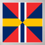 Norge Sverige Sildesalaten, Norway Posters