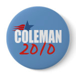 NORM COLEMAN Election Gear buttons