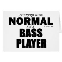 Normal Bass Player Cards