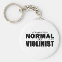 Normal Violinist Key Chains