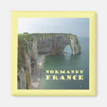 Normandy France Fridge Magnet
