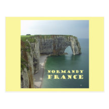 Normandy France Postcard