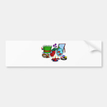 Norooz Cartoon Bumper Stickers