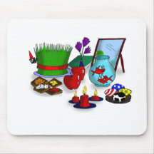 Norooz Cartoon Mouse Mats
