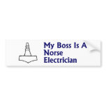 Norse Electrician Bumper Sticker bumper stickers