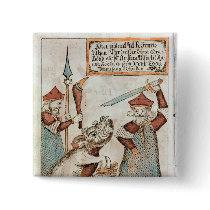 Norse god Tyr losing his hand to the bound wolf Pins