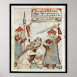 Norse god Tyr losing his hand to the bound wolf posters