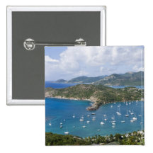 North America, Caribbean, Antigua. English Buttons