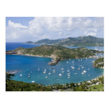 North America, Caribbean, Antigua. English Postcards