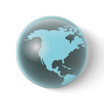 North America Glass Globe buttons