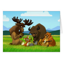 North American Jug Band Card