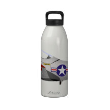 North American T-28 Trojan Water Bottle