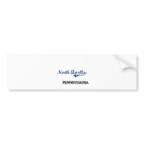 North Apollo Pennsylvania City Classic Bumper Stickers