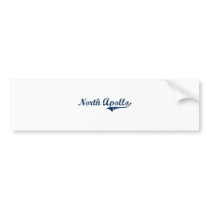 North Apollo Pennsylvania Classic Design Bumper Sticker