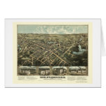 North Attleboro, MA Panoramic Map - 1878 cards
