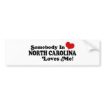 North Carolina bumper stickers