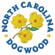 North Carolina Dogwood Emrboidered Tees