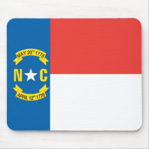 North Carolina Flag mousepad