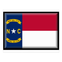 North Carolina Flag Post Cards