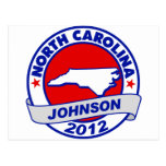 North Carolina Gary Johnson Postcards