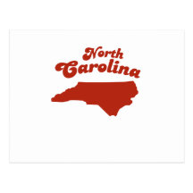 NORTH CAROLINA Red State Postcards