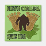 North Carolina Squatch Watch Refrigerator Magnets