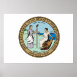 North Carolina State Seal posters