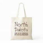 North Dakota Canvas Bags
