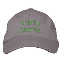 North Dakota Cap Embroidered Baseball Cap