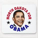 North Dakota For Obama Mousepad