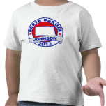 North Dakota Gary Johnson T-shirt