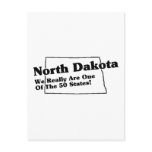 North Dakota State Slogan postcards