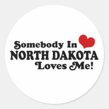 North Dakota Sticker