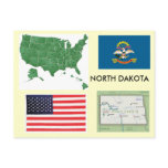 North Dakota, USA postcards