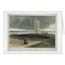 North Foreland Lighthouse, from 'A Voyage Around G Card