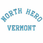 NORTH HERO, VERMONT embroidered shirts