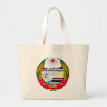 North Korea coat of arms Canvas Bag